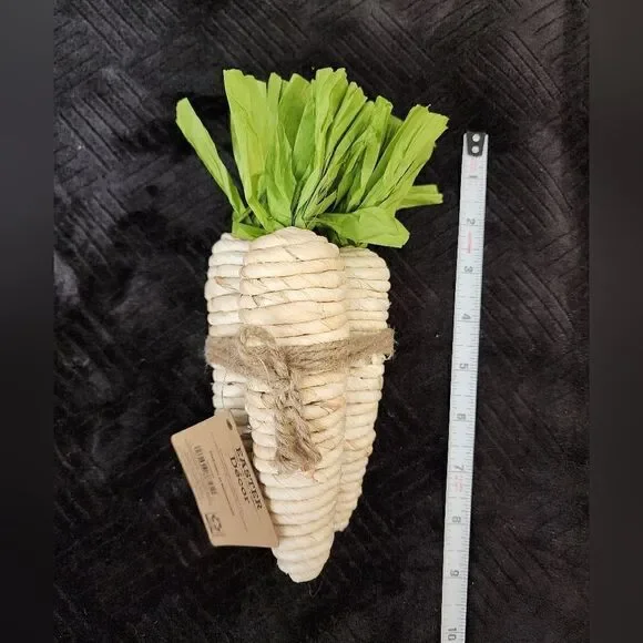 Nwt Easter 3 Sets Of 3 Carrots Home Decor Bundle - Picture 3 of 4